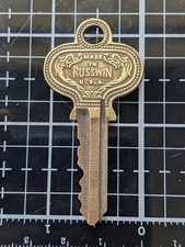 Vintage ornamental  Russwin key