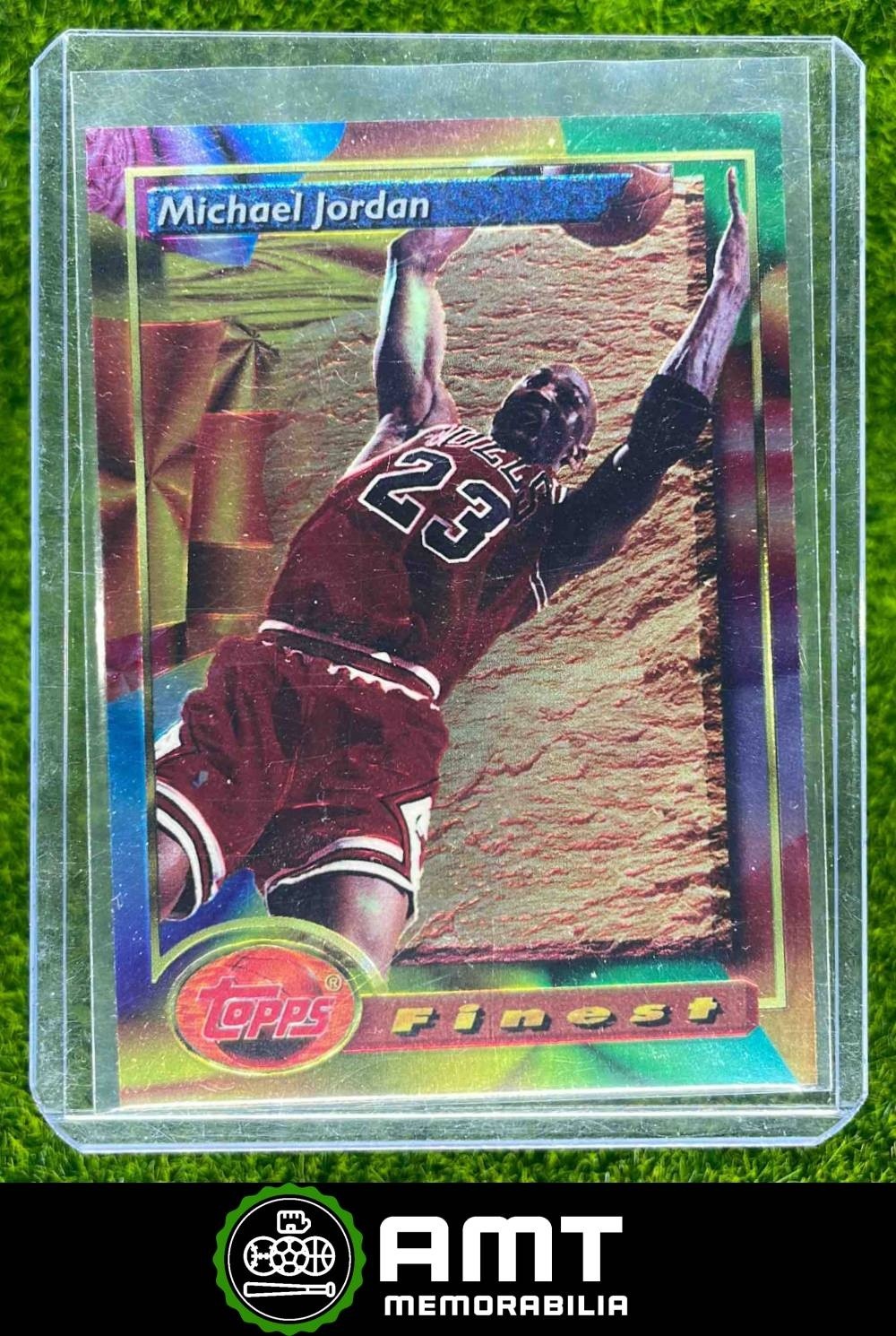 Michael Jordan 1993-94 Topps Finest Chicago Bulls #1
