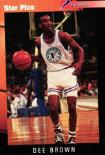 Dee Brown 1991 Star Pics Flashback Jacksonville University Basketball Card