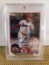2023 Topps Chrome - Rookie Autographs Elier Hernandez #RA-HER (AU, RC)