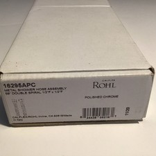 ROHL 16295APC Metal Shower Hose Assembly 59" Double Spiral In Polished Chrome