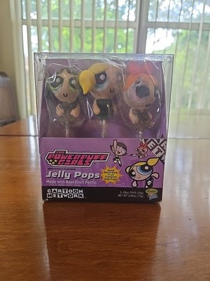 The Powerpuff Girls Vintage Jelly Pops lot  Cartoon Network Sealed