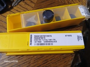 KENNAMETAL RNGN120700T20015 KY1615 RNGN45 T8015  Ceramic 0 Insert 10PK NEW