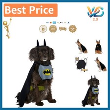 DC Comics Batman Pet Costume for Small Dogs or Cats   Superhero Cosplay