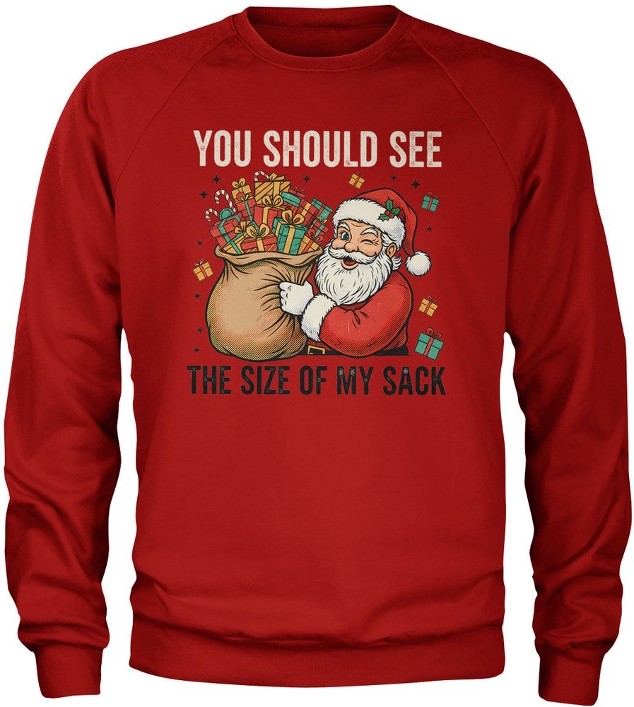 Hybris Pullover Santas Size Of Sack Sweatshirt SH-3-16151 8290₽