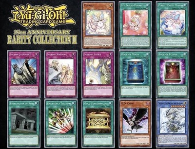 Yu-Gi-Oh! 25th Anniversary Rarität Sammlung II - Super Rare Karten RA02 Englisch