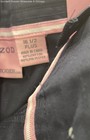 Izod Girls Navy Solid Plus School Pants Straight Leg 16.5 — photo 3