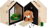 Small Foot Hasenstall Mit Auslauf Aus Holz, Mit Umfangreichem Zubehö (Us Import)
