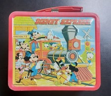 Vintage Disney Metall Lunch Box 1970er "Disney Express"