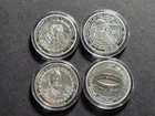 (4) 1 oz Lord of the Rings * Frodo, Gandalf, Boromir, The One Ring * Total 4 OZ