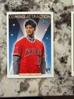2018 TOPPS ARCHIVES COMING ATTRACTION ROOKIE CARD ANGELS SHOHEI OHTANI #CA-1