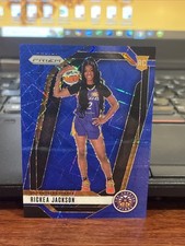 2024 Panini Prizm WNBA Rickea Jackson RC #144 Blue Velocity Prizm LA Sparks