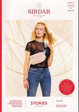 10535 ROUND TASSLE BAG CROCHET PATTERN BY SIRDAR