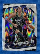 2025 #8 Napheesa Collier Panini Prizm WNBA White Seismic Prizm Lynx