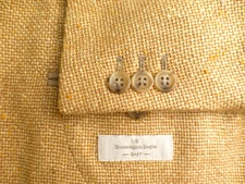 Zegna Blazer 56R/46R Cashmere Silk Excellent Condition Jacket Sport Coat