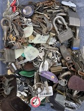 Lot of 16 lbs Mixed VTG Brass Steel USED Smal...