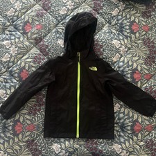 The North Face Boys HyVent Black Rain Jacket Size 5