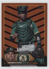 2023 Topps Update Orange & Black Foil Manny Pina #US127 n1u