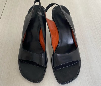 Neu! Italienische Designer Sandalen Toni Gard Schwarz Gr. 38 mit Staubbeutel