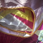 Six Flags DC Wonder Woman Gold Line Cape, Girls One Size, Pink Gold White — photo 3