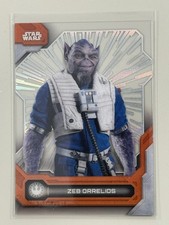 Topps Star Wars High Tek 2024 Hyperspace Pattern Zeb Orrelios Mandalorian #40