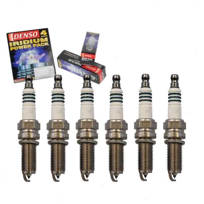 6 pc DENSO 5356 Iridium Power Spark Plugs for SP149125AD IXUH22I 955 170 220 fy