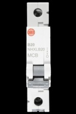 WYLEX 20 AMP CURVE B 6kA MCB