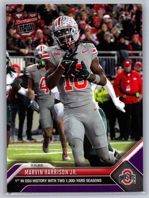2023 Bowman U Now Marvin Harrison Jr. Purple /25 #25 Ohio State