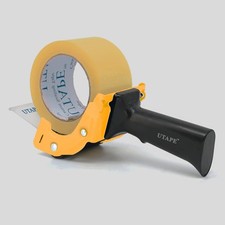 UTAPE Packing Tape Dispenser Gun for 3 Wide Packing Tape Yellow