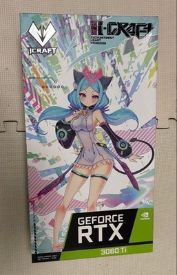 MAXSUN iCraft GeForce RTX 3060 Ti 8GB OC Limited Edition GPU Used
