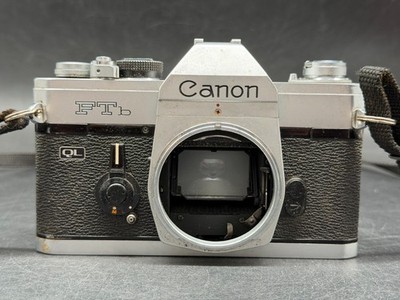 CANON FTb SLR-Kamera Silber QL 35m Vintage Analog Nur Gehäuse ONLY BODY