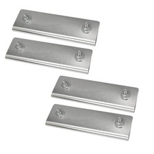 8591100 Mud Flap Clamps,1/4" - 1/2" Mud Flap Hanger Rubber Mudflaps for Trucks