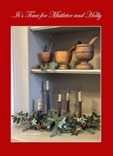 It's Time for Mistletoe and Holly 2025 Holiday Book by Judy Condon AAFA NR