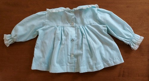 LOT VINTAGE Baby Spring Romper w Bloomers, Lace Dress, Goose Bib Bonnet Hat Sets - Picture 11 of 18