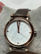 Ladies Jennifer Lopez FMDJL911 Gold Tone Mother of Pearl Quartz Watch