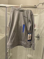 Champion Vintage Heather Gray Hoodie Boys Size Large