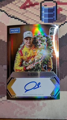 #ad #ad 2025 Parkside IndyCar Series Pacific Base AUTO SIGNATURE SERIES Pick From List $100.00