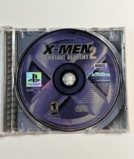 X-Men Mutant Academy 2 PS1 PlayStation Disc Tested Working w/ Jewel Case
