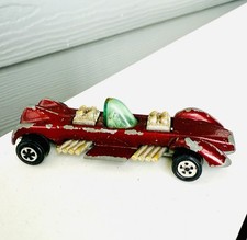 Original 1970 Johnny Lightning Topper Baja Rose Red Made In USA Vintage Diecast