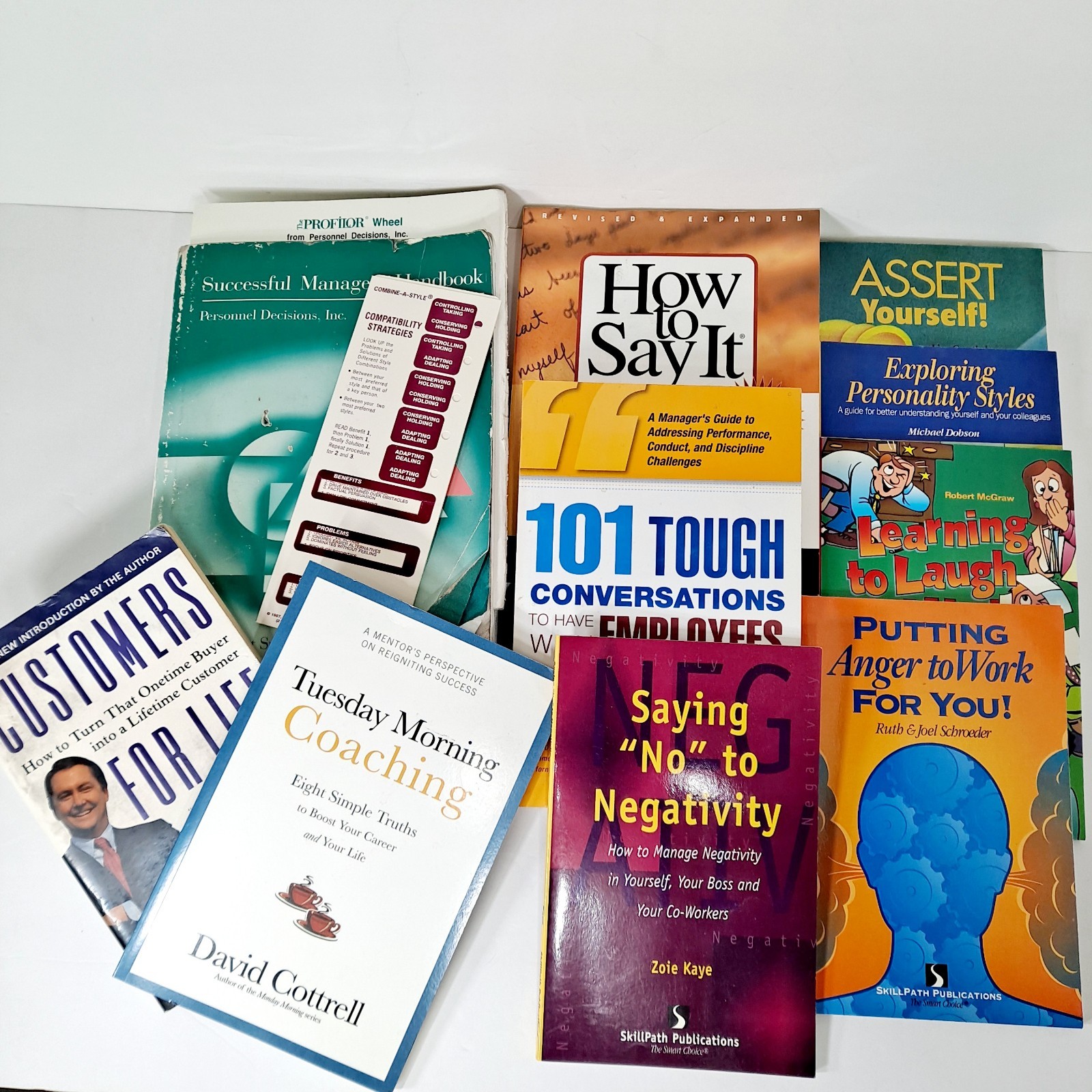 Successful Managers Handbook, How To Say It, Tough Conversations, Coaching Books