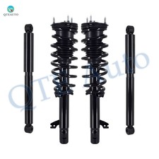 Set 4 Front Quick Complete Strut-Coil Spring-Rear Shock For 2009-2013 Mazda 6