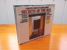 Samuel Barber: Complete Songs - Secrets of the Old DG 2xCD 1994 Studer, Hampson
