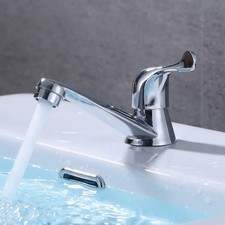 Bathroom Single Cold Water Tap Basin Sink Faucet Mixer Home Kitchen Basin Quick