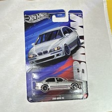 Hot Wheels Silver Series 2001 BMW M5 Silver 1:64 Diecast Car Unopened Box