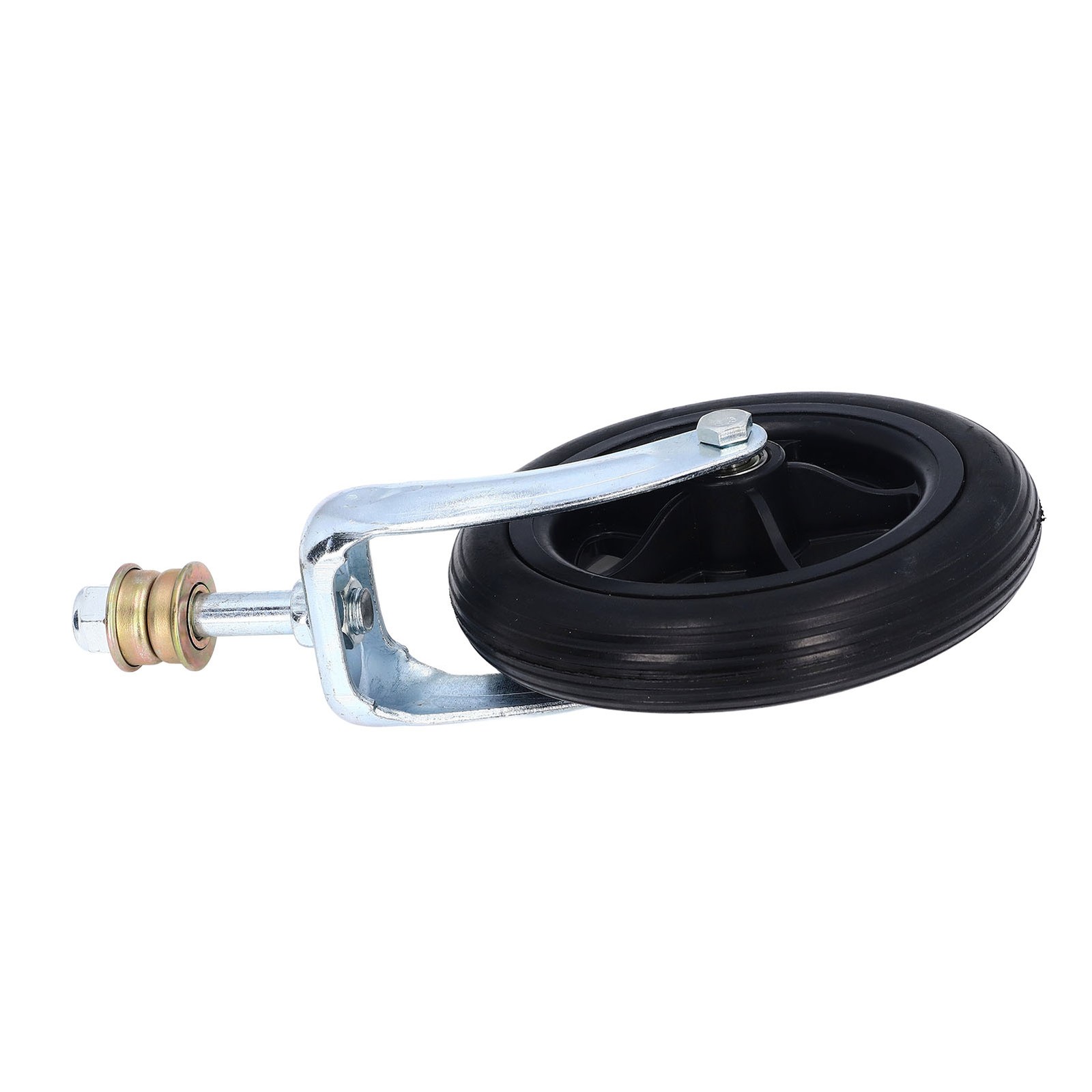 6.5 Inch Wheelchair Castor PU Tire Front Drive Wheel Replacement For Handcart