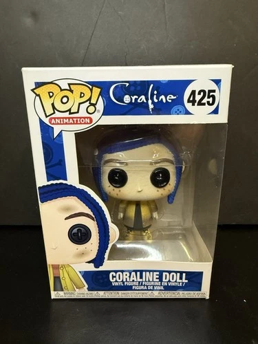 Funko Pop! Vinyl Coraline Doll #425 Animation Movie Vaulted New