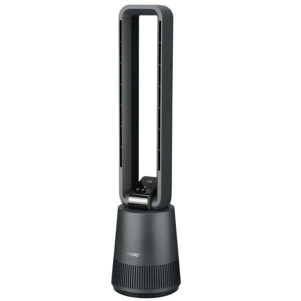 Ventilador de Torre Mando a Distancia LED 50W Ventilador de Pie con Oscilación