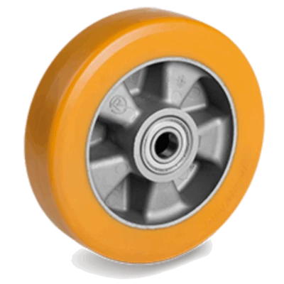 Polyurethan Rad Lenkrad 180 Hubwagen Rad Ersatzrad dicke Bandage Made in EU