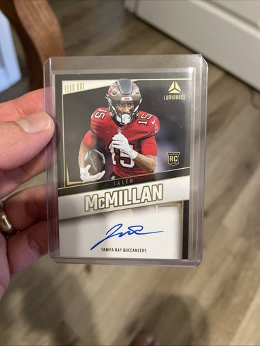 2024 Panini Luminance - Year One Signatures RPS Red #YOS-JMN Jalen McMillan (AU,