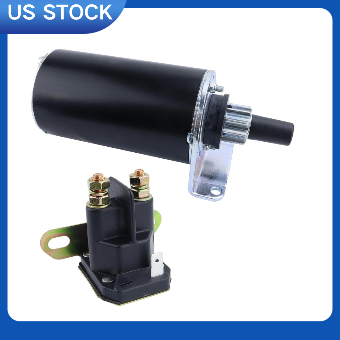 Starter & Solenoid Relay for Kawasaki Engines for Cub Cadet RZT50 2005-2006